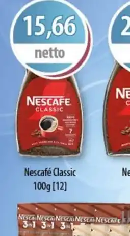 DUO-TES Nescafé Classic oferta