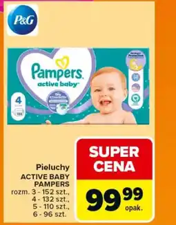 Carrefour Pieluchy active baby pampers oferta