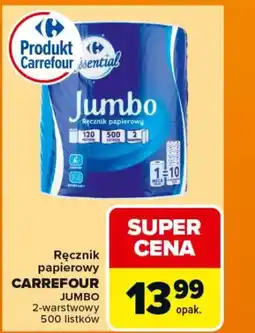 Carrefour Ręcznik papierowy carrefour jumbo oferta