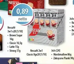 DUO-TES Nescafe 2w1 oferta