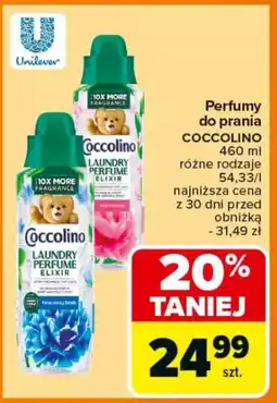 Carrefour Perfumy do prania coccolino oferta