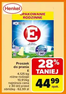 Carrefour Proszek do prania E oferta