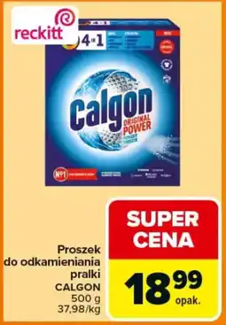 Carrefour Proszek do odkamieniania pralki calgon oferta