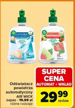 Carrefour Odświeżacz powietrza automatyczny air wick oferta