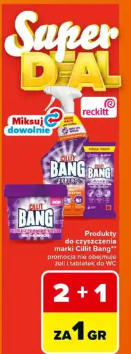 Carrefour Produkty do czyszczenia marki Cillit Bang oferta