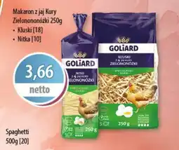 DUO-TES Makaron z jaj Kury Zielononóżki Goliard oferta