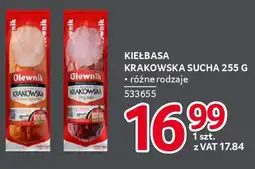 Selgros Kiełbasa krakowska sucha Olewnik oferta