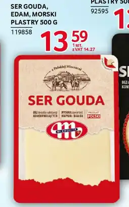 Selgros Ser gouda, edam, morski plastry oferta