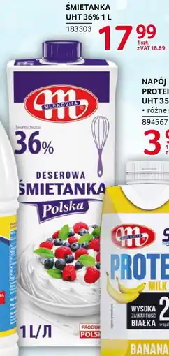 Selgros Śmietanka uht 36% oferta