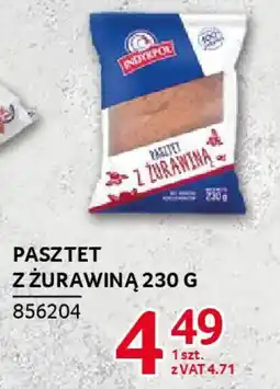Selgros Pasztet z żurawiną oferta
