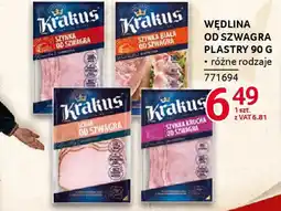 Selgros Wędlina od szwagra plastry oferta