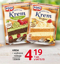 Selgros Krem Dr.Oetker oferta