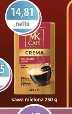 DUO-TES Kawa mielona MK Cafe Crema oferta