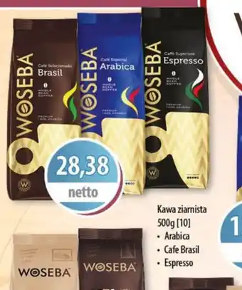 DUO-TES Kawa ziarnista Woseba oferta