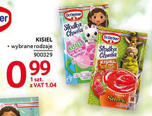 Selgros Kisiel dr.oetker oferta
