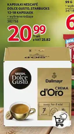 Selgros Kapsułki nescafé dolce gusto, starbucks oferta