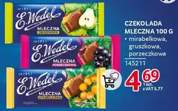Selgros Czekolada mleczna e.wedel oferta