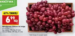 Biedronka Winogrono różowe oferta