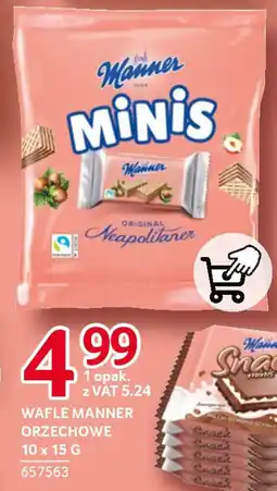 Selgros Wafle manner orzechowe oferta