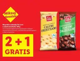 Lidl Czekolada biała z całymi orzechami laskowymi Fin Carre oferta
