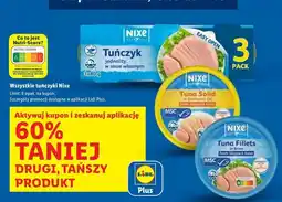 Lidl Tuńczyk w oleju słonecznikowym Nixe oferta