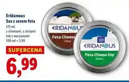 Lidl Sos z serem feta warzywami Eridanous oferta