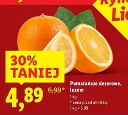Lidl Pomarańcze deserowe oferta