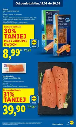 Lidl Łosoś atlantycki wędzony z piperzem Nautica Schwartz oferta