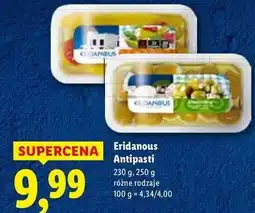 Lidl Antipasti greckie Eridanous oferta