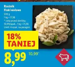 Lidl Flaki wołowe Rzeźnik Codzienna Dostawa oferta