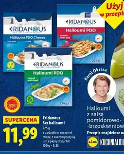 Lidl Ser halloumi z chilli Eridanous oferta