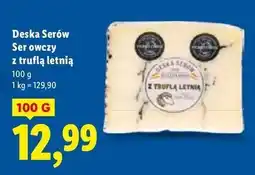 Lidl Ser owczy z truflą letnią Deska Serów Lidla oferta