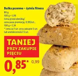 Lidl Bułka fitness oferta