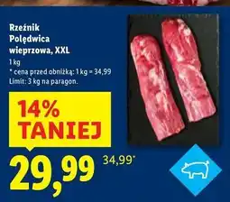 Lidl Polędwiczka wieprzowa Rzeźnik Codzienna Dostawa oferta