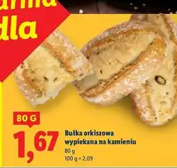 Lidl Bułka orkiszowa na kamieniu oferta