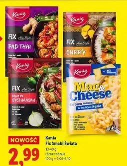 Lidl Fix mac & cheese Kania oferta