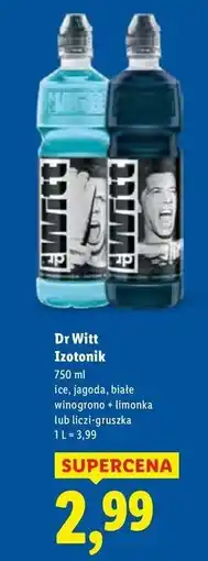 Lidl Napój izotoniczny biały Dr Witt oferta