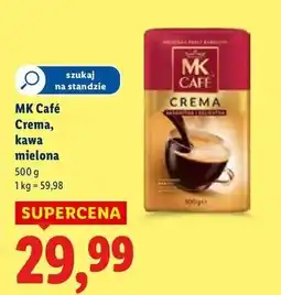 Lidl Kawa Mk Cafe Crema oferta