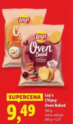 Lidl Chipsy grillowane warzywa Lay's Oven Baked (Prosto Z Pieca) oferta