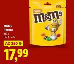 Lidl Draże orzechowe M&M's oferta