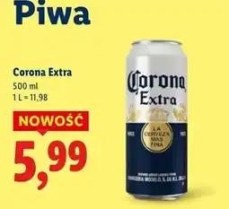 Lidl Piwo Corona Extra oferta