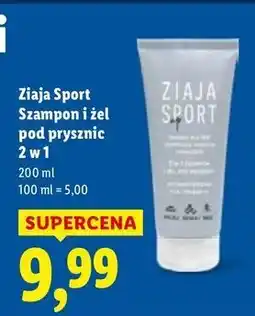Lidl Szampon i żel pod prysznic Ziaja Sport Up oferta