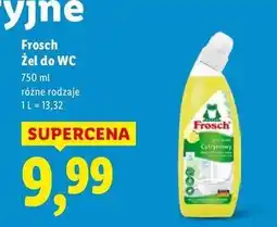 Lidl Żel do wc cytryna Frosch oferta