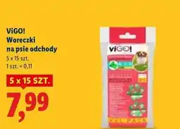 Lidl Woreczki na psie odchody Vigo! oferta