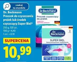 Lidl Chusteczki wybielające Dr. Beckmann oferta