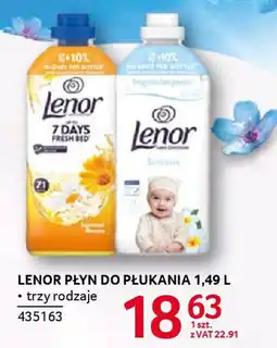 Selgros Lenor płyn do płukania oferta