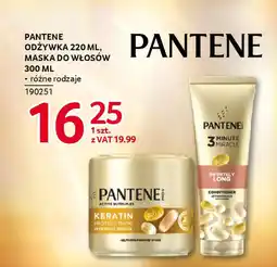 Selgros Pantene odżywka / maska do włosów oferta