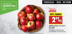 Biedronka Jabłko polskie czerwone oferta