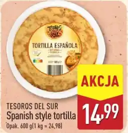 ALDI TESOROS DEL SUR Spanish style tortilla oferta