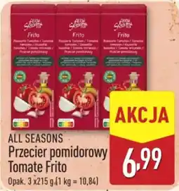 ALDI ALL SEASONS Przecier pomidorowy Tomate Frito oferta